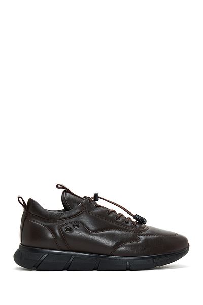 Derimod Men's Brown Leather casual Shoes - Lace-up, Model 24WFD 640318