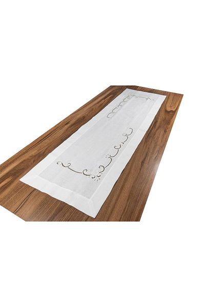 Mikasa Moor Λίζα Λευκό Ράνερ 50x170