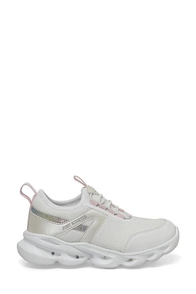 Kinetix SIRIUS LIGHT 4FX – Weiße Slip-On-Schuhe für Mädchen