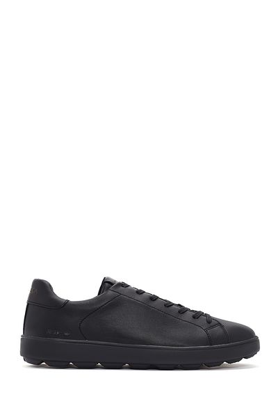 Geox Black Leather Sneaker - Spherica U45gpc00085c9999, Lace-up