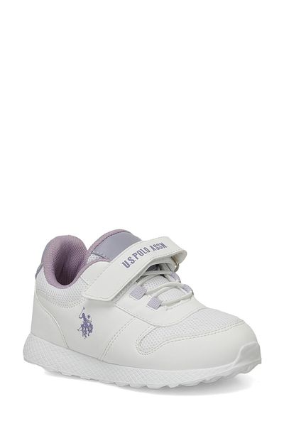 U.S. Polo Assn. GARFIELD JR 4FX Pantofi sport albi pentru fete