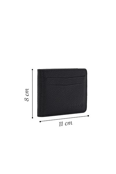 Derimod Black Men's Card Holder - 000A2D3141FT