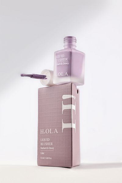 h.OLA Liquid Blush |   Liquid Blusher Lilac |   Permanent Highly Pigmented |   Lilac