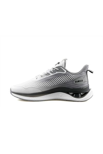 GAMELU Ανδρικά αθλητικά παπούτσια Stark White Fashion Air Sole