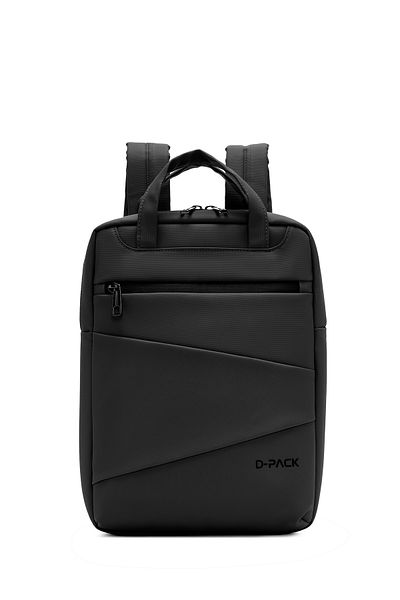 Derimod Men'S Black BackPack - D-Pack 24SBD30026F