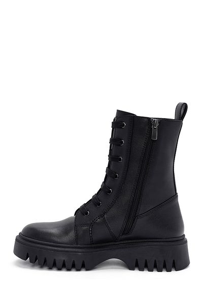 Derimod Women's Black Zippered Boots 24Wfe 253218