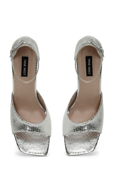 Nine West VADOCA 4FX - Silver Colored Women's Heeled Sandals