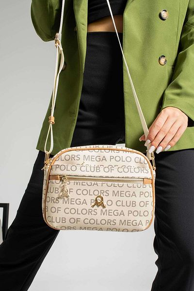 Getcho Geantă Crossbody Carden pentru femei Monogram
