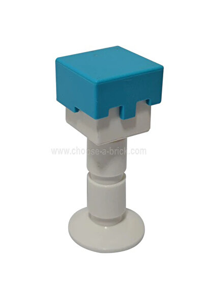 LEGO Aksesuar Moc Custom Minifigür Minecraft Uzay Mavi Zırh Miğfer 1 Adet Gön...
