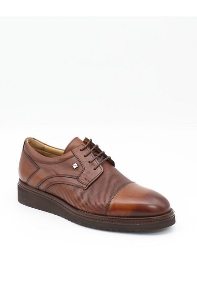 Fosco 2991 Tan Genuine Leather Eva Sole Men's Shoes