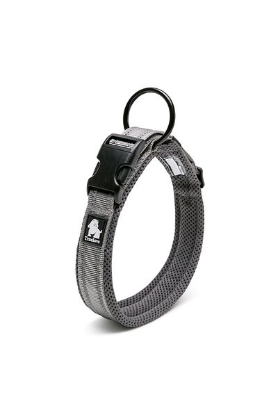 True Love Mesh Gray Neck Collar with Soft Sponge