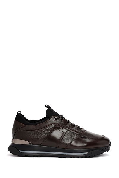 Derimod Men's Brown Lace-Up Leather Casual Sneaker 24Wfd 722914