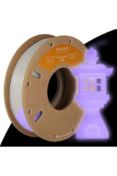 Choice Glow Purple Eryone 200g Luminous Pla Filament 1.75mm Glow In The Dark Plastic Pla 1.75mm 3d Printing