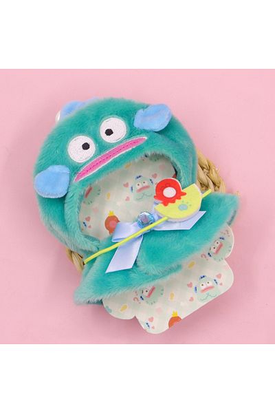 Miniso Hangyodon Sanrio Doll Changes Clothes Kawaii Anime Hello Kitty Kuromi Melody Cinnamoroll Doll Cape C