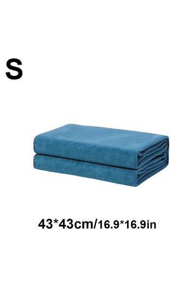 Choice Coral Fleece 43x43cm Coral Fleece Cleaning Towel Soft Drying Cloth High Absorbent Car Body Washing T