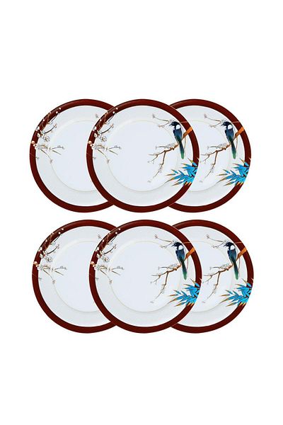 Lucky Art Alysia 6-Piece Serving Plate 28 Cm