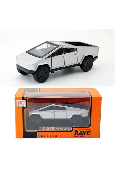 Choice Silvery With Box 1:36 Tesla Cybertruck Pickup Suv Alloy Car Model Diecast Metal Toy Off-road Vehicle