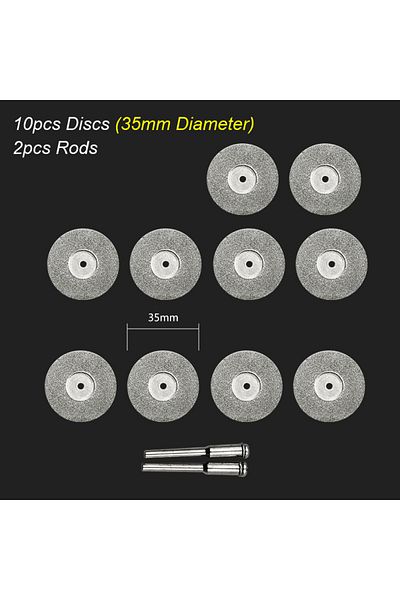 Choice 35mm Cutting Disc Diamond Cutting Disc Wheels Rotary Tool Circular Saw Blade for Dremel Mini Drill M
