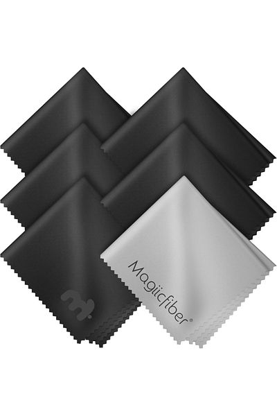 Choice 6 Pack Magiicfiber Microfiber Cleaning Cloths, High Density Non-streaking Wipes, Soft And Efficient