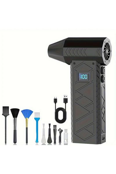 Choice Upgrade Version Mini Turbo Jet Fan, 180000 Rpm Mini Air Blower Handheld Electric Brushless Motor Vio