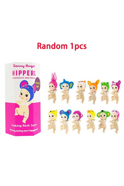 BANDAI Random 1pcs M2 Collection 57style Angal Blind Box Dreaming Series Mini Anime Figure Ornaments Dolls