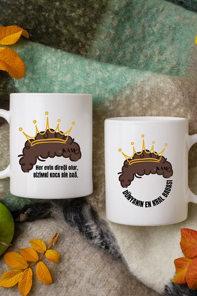 thekam Dad Mug - Every Home Needs One, Ours Is a Big Mountain (Father's Day Gift)