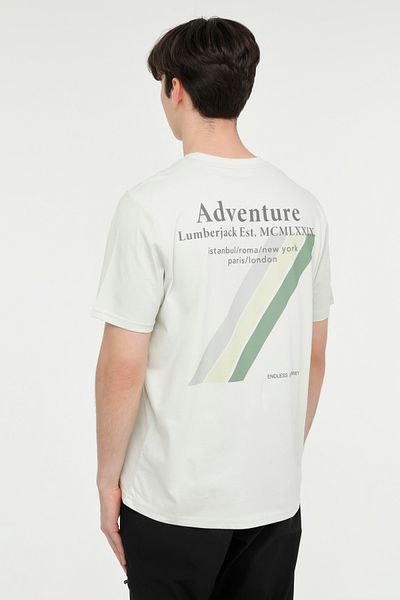 lumberjack ML CONNELL 11URB1006 4FX - Πράσινο ανδρικό κοντομάνικο μπλουζάκι