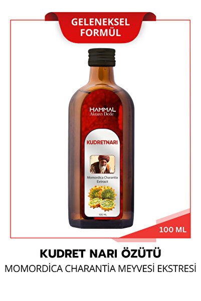 Hammal Aktarcı Dede Kudret Narı Bitkisel Şurup Momordica - Geleneksel Doğal İçerikli Etkili Formül
