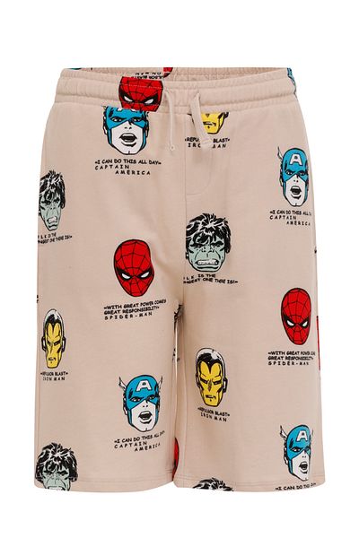 lumberjack Bl Marvel 20Gfb629 4Fx Beige Male Child Shorts