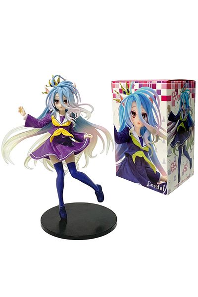 Choice With Box 19cm Anime Ngnl No Game No Life White "figure Anime Pvc Anime Action Figures Model Collecti
