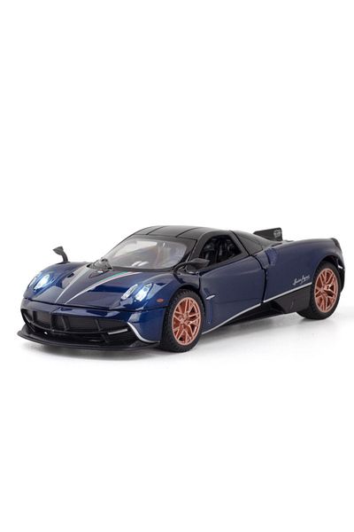 Choice Deep Blue 1:32 Simulation Huayra Dinastia Alloy Racing Car Model Decoration Diecast Toy Vehicles Met