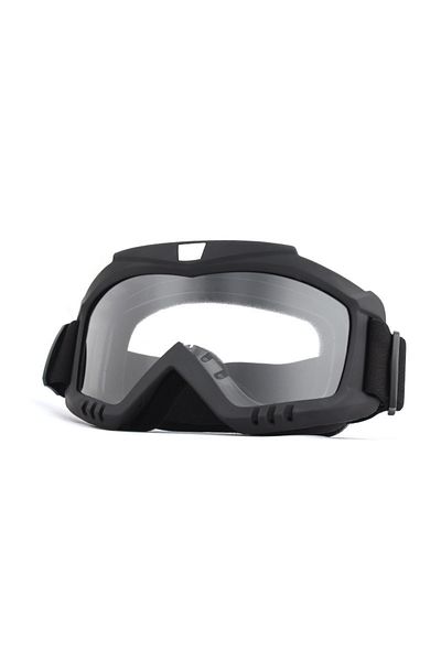 Choice Black Clear Windproof Dirt Bike Motorcycle Goggles Outdoor Dustproof Motocross War Game Hunting Cycl