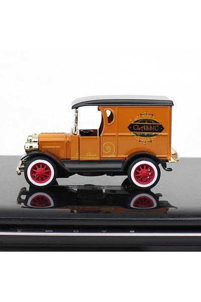 Choice Orange 1:32 Alloy Ford Classic Car Model Children's Toy Car Decoration Pull Back Car Model Boy Die C