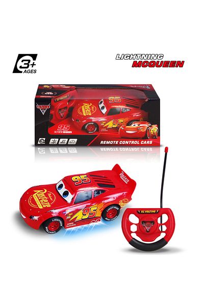 Choice E1 With Box 4pcs Disney Pixar Cars 3 Lightning Mcqueen Four Channel Cross-country Remote Control Car