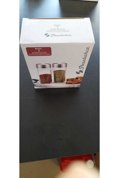 Paşabahçe Basic Metal Plated Salt Shaker Set of 2