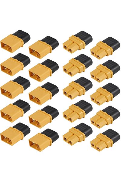 Choice 10 Pairs Aokin 5/10pairs Xt60h Connector Plug With Sheath Housing Female / Male Xt60 Plug For Rc Lip