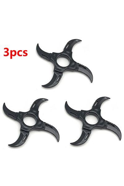 BANDAI 3pcs Anime Naruto Shuriken Ninga Plastic Cosplay Weapon Accessories Kids Action Figure Akatsuki Hata
