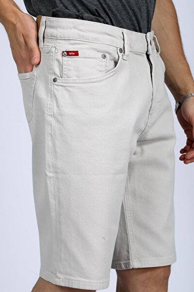 Lee Cooper Lonceso Men's Woven Shorts Stone