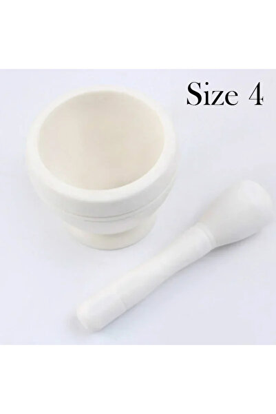 Choice Size4 Resin Setmortar and Pestle Garlic Herb Spice Mixing Grinding Crusher Bowl Restaurant Kitchen T
