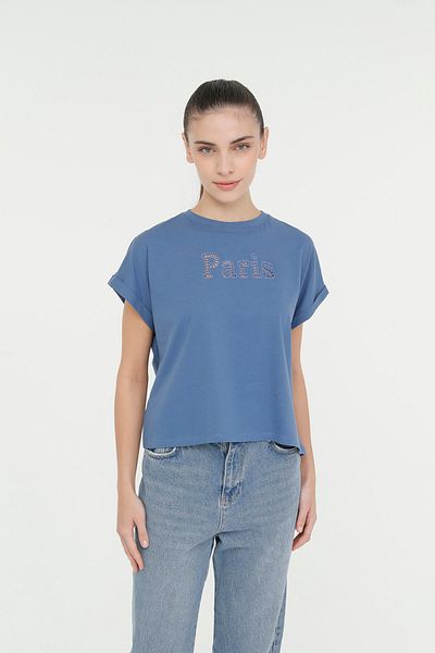lumberjack Wl Good 11ss139 4fx Indigo női rövid ujjú póló