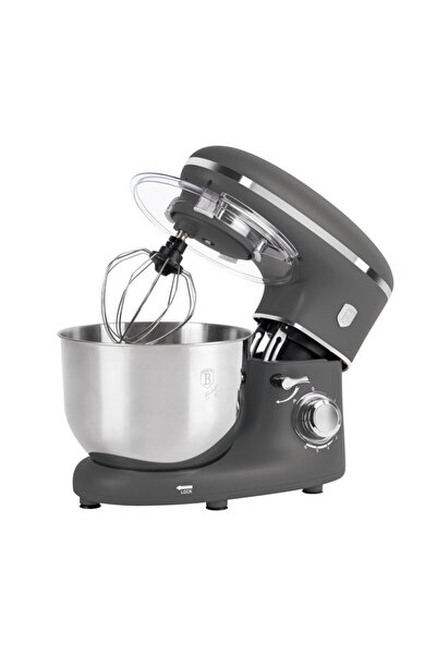 Berlinger Food Processor With 3 Types Hooks 1300 W Anthracite Collection Strong Elegant