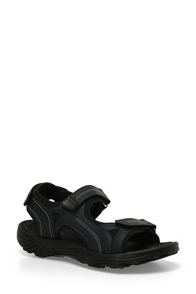 Kinetix PIQO 4FX Schwarze Herren-Sandalen