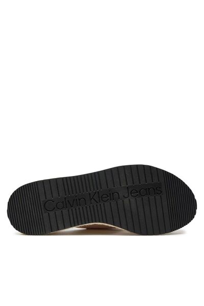 Calvin Klein Beige Women's Slippers - Logo Detailed