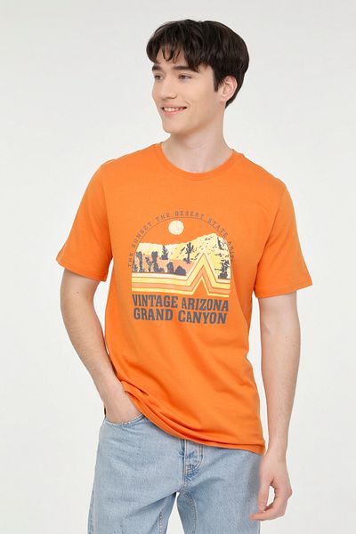 Kinetix ml Zander 11od-141 4fx Turuncu Erkek Kısa Kol T-shirt