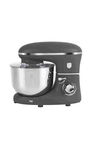 Berlinger Food Processor With 3 Types Hooks 1300 W Anthracite Collection Strong Elegant