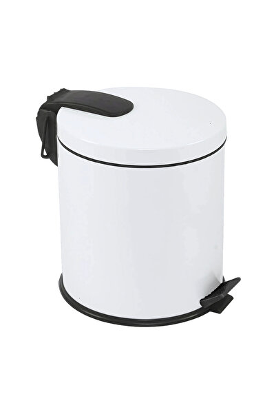 Eforeca Pedallı Çöp Kovası Beyaz 20 Lt