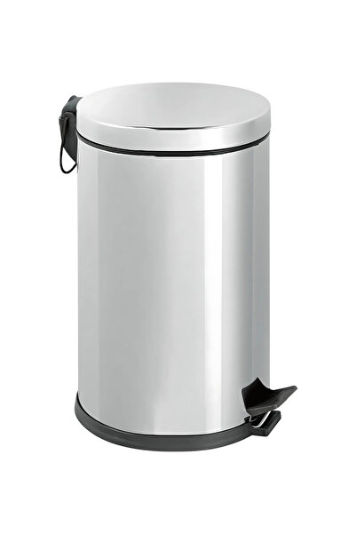 Eforeca Paslanmaz Pedallı Çöp Kovası 16 Lt