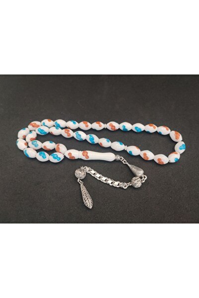 İskeçe Tesbih قطعة جمالية كبيرة الحجم من عظم الجمل المينا مع شهادة 7973