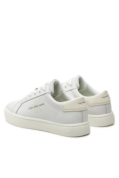 Calvin Klein White Women's Shoes - Logo Detailed