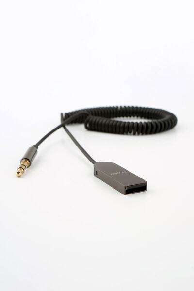 Genel Markalar Usb Wireless Bluetooth Araç Kiti Hifi Stereo Ses Alıcısı Aux 3.5mm Jack Bluetooth 5.0 Hd10